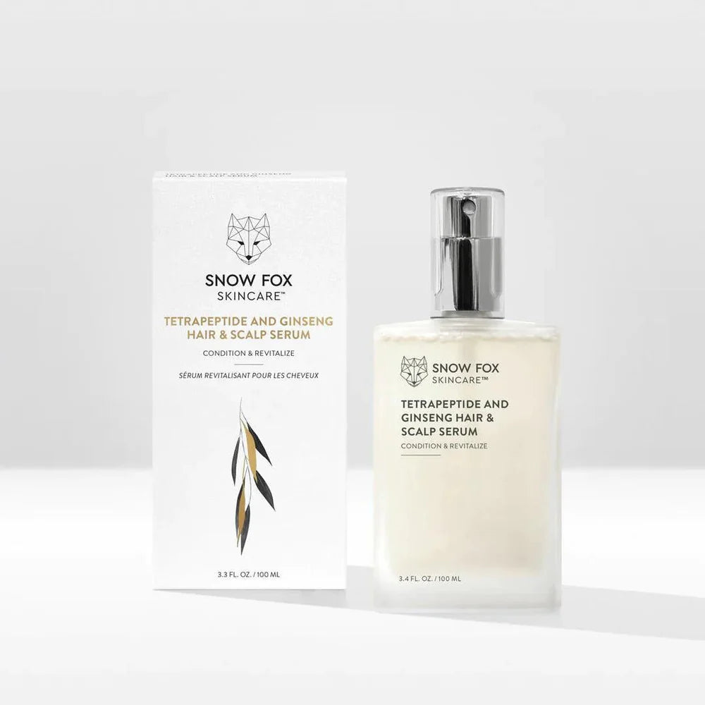 【FOX SALE】ヴィーガン ノンシリコン ヘア & スカルプ セラム (100ml)