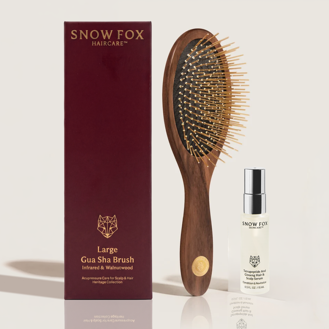 カッサ 遠赤外線 ヘアブラシ & ヘアセラム