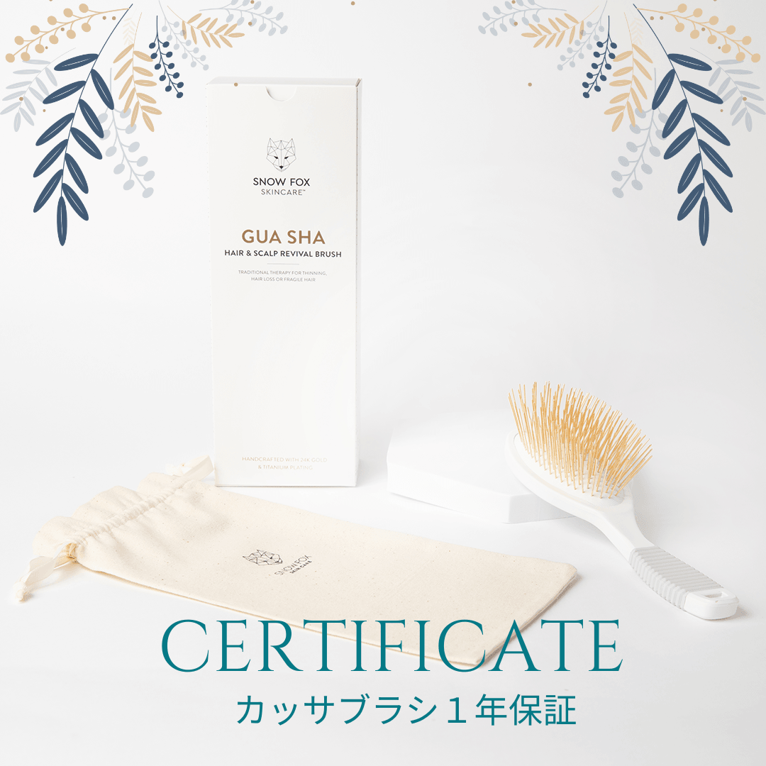 ヘアブラシ１年保証追加チケット – 【公式サイト】SNOW FOX SKINCARE