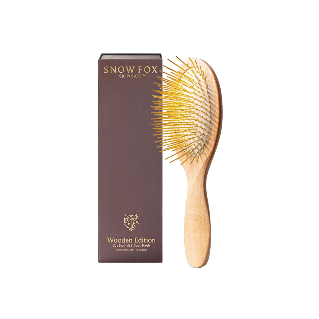 プレミアム FOX カッサ ウッド ヘアブラシ_SFWGSHRB - 1