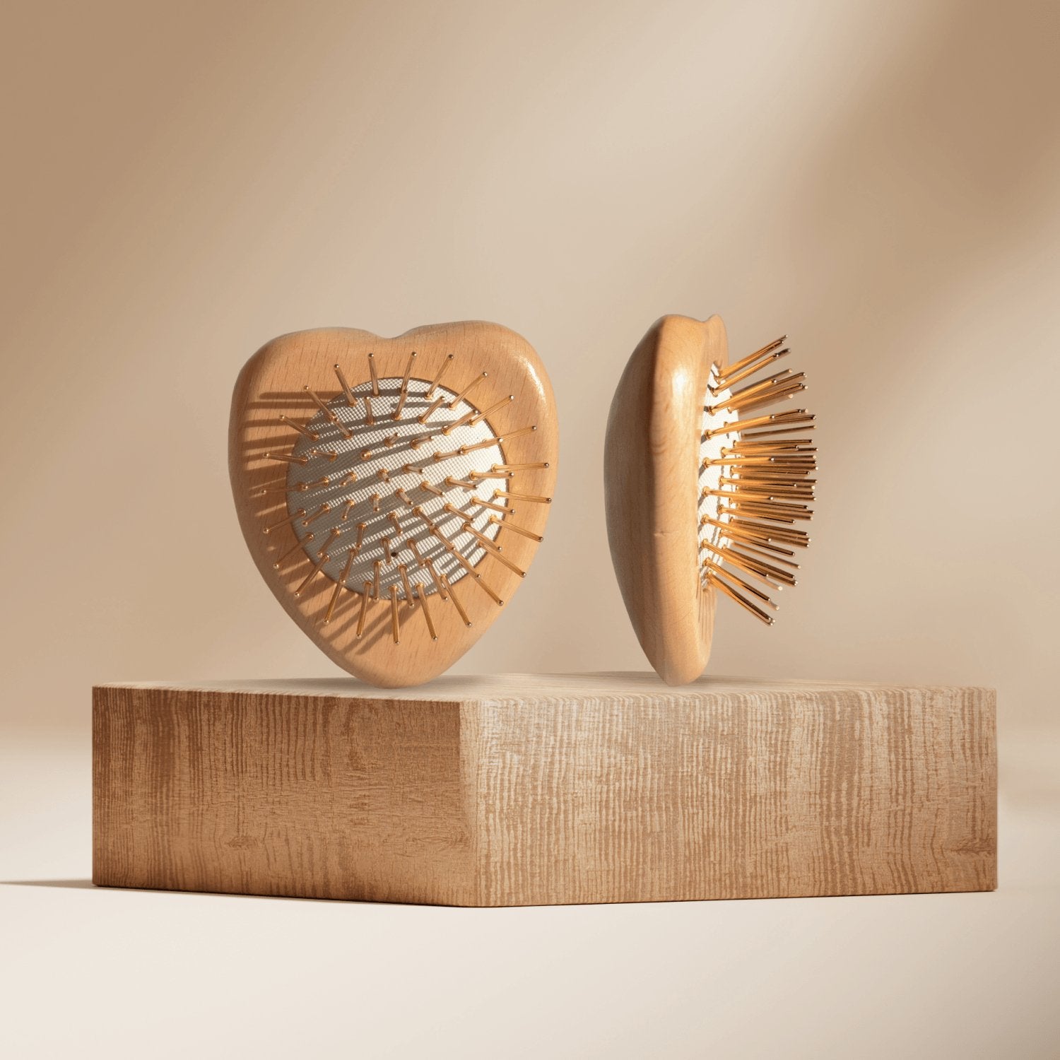 【予約販売|特典付き】プレミアム FOX カッサ ウッド ミニハート ヘアブラシ_SFHGSHRB