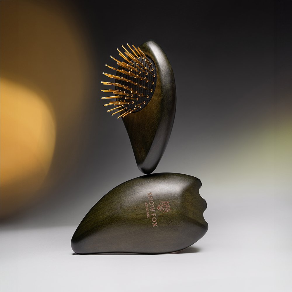 プレミアム FOX カッサ ゴースト ヘアブラシ ブラック_SFGGSHRB