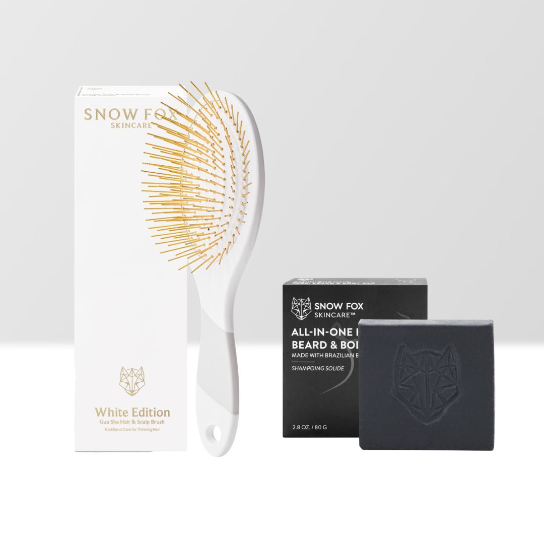 カッサ ヘアブラシ & ブラックシャンプーバー_SFWEGSHRBBSET