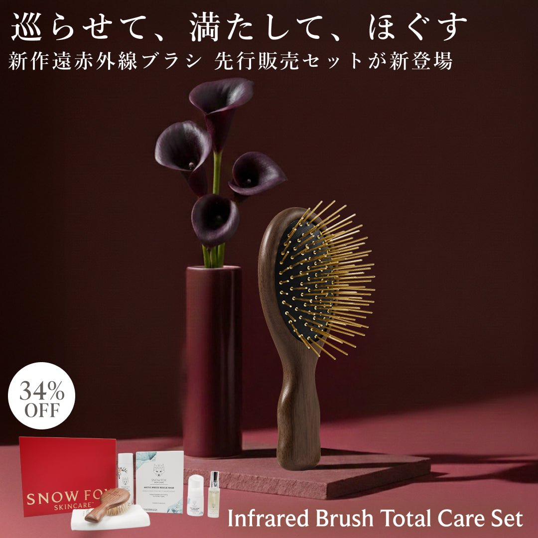 【先行販売】遠赤外線ブラシ トータルケアセット ― 頭皮から整える集中ケア ―_SFIWGSHRBTCSET