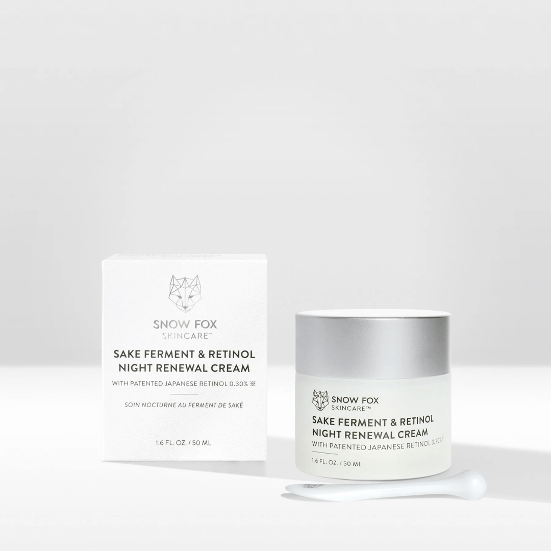 新品　 FOX SAKE ナイトクリーム 50ml (レチノール配合) SAKE ナイトクリーム 50ml (日本製レチノール配合) - 【公式