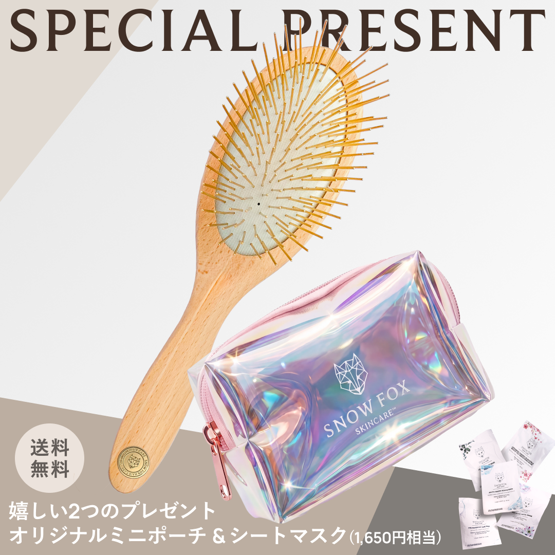 プレミアム FOX カッサ ビーチウッド ヘアブラシ