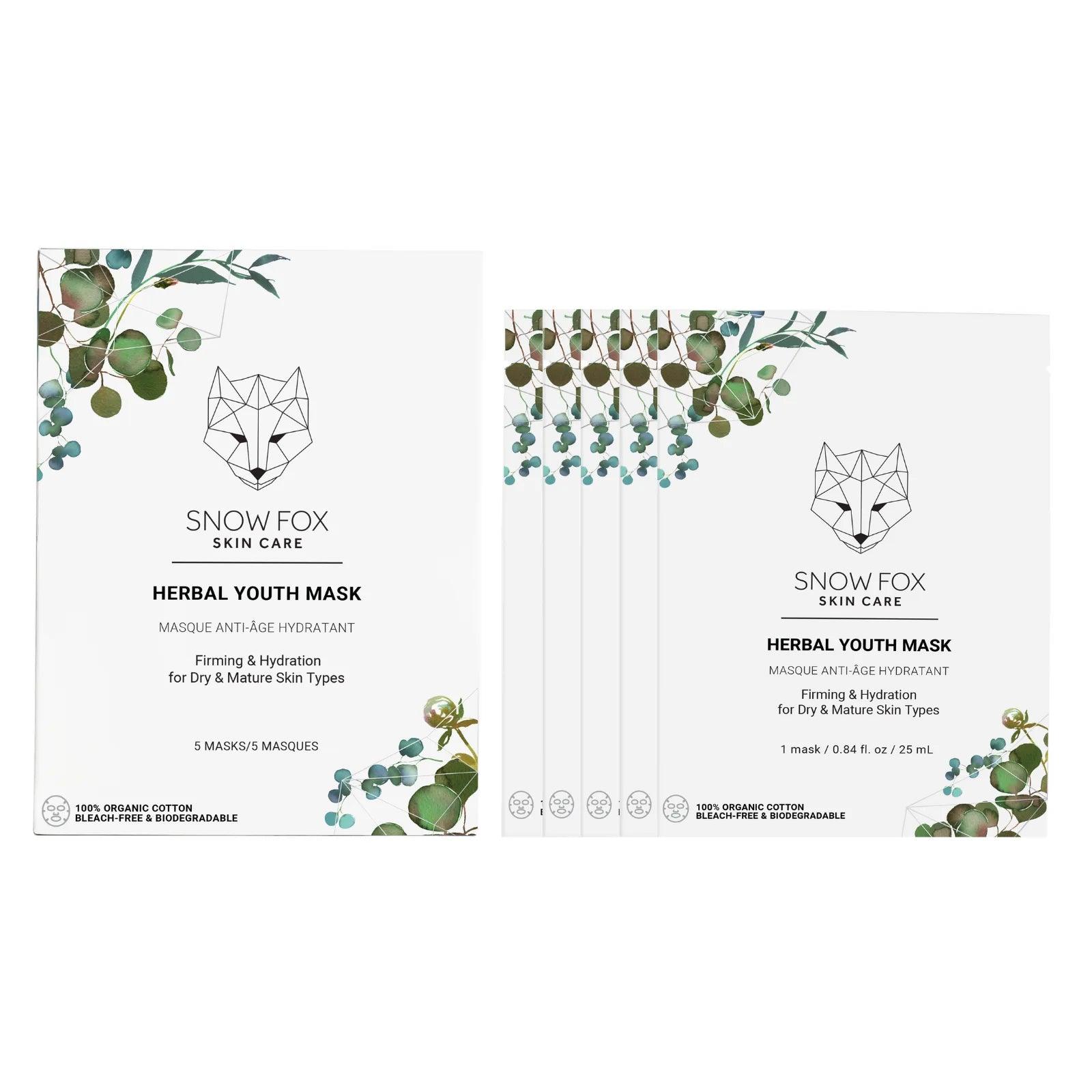 【SKINCARE SALE】ハーバル ユース マスク(1箱5枚入)