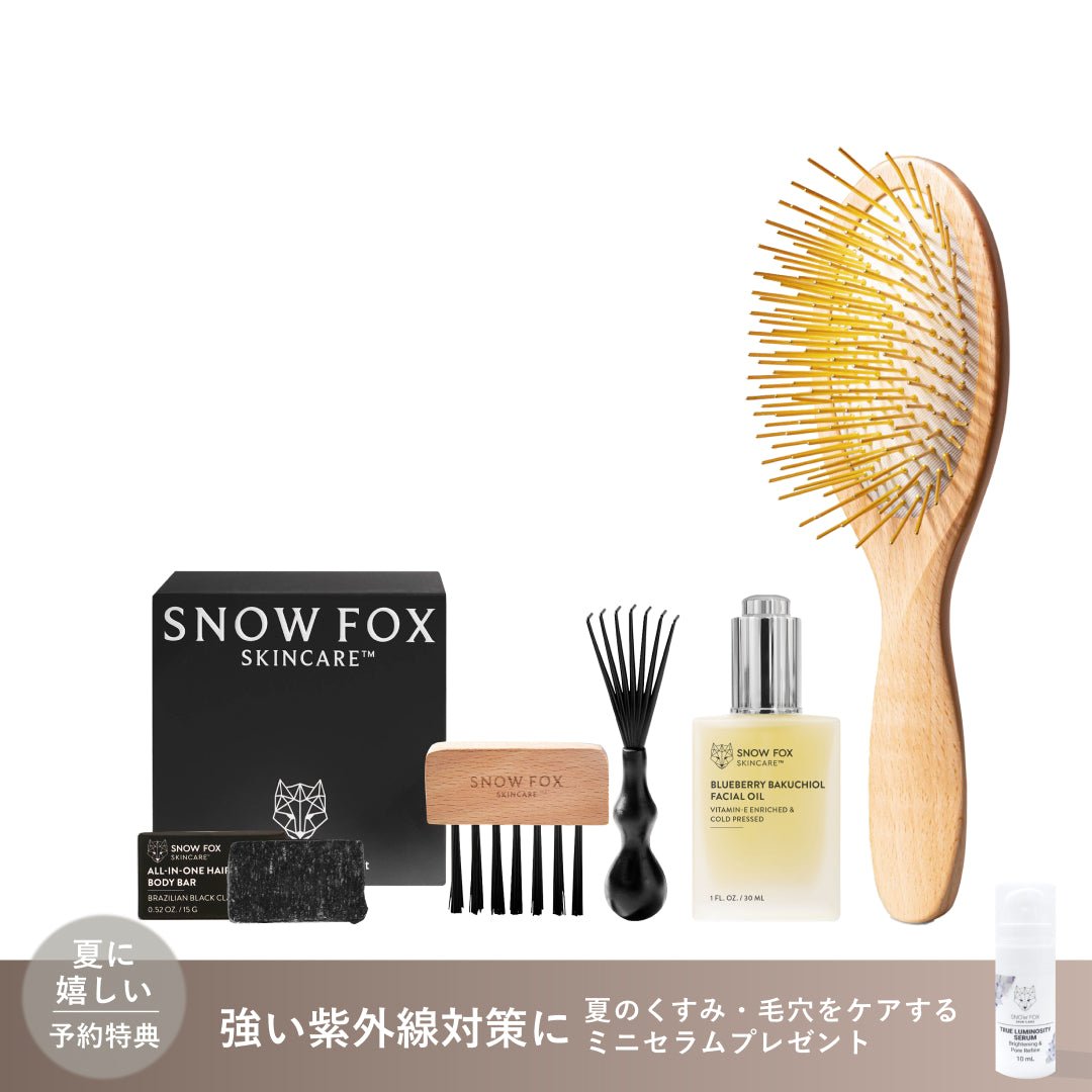 SNOW FOX SKINCARE カッサヘアブラシ Snow Fox Skincare / プレミアム FOXカッサ ヘアブラシの公式