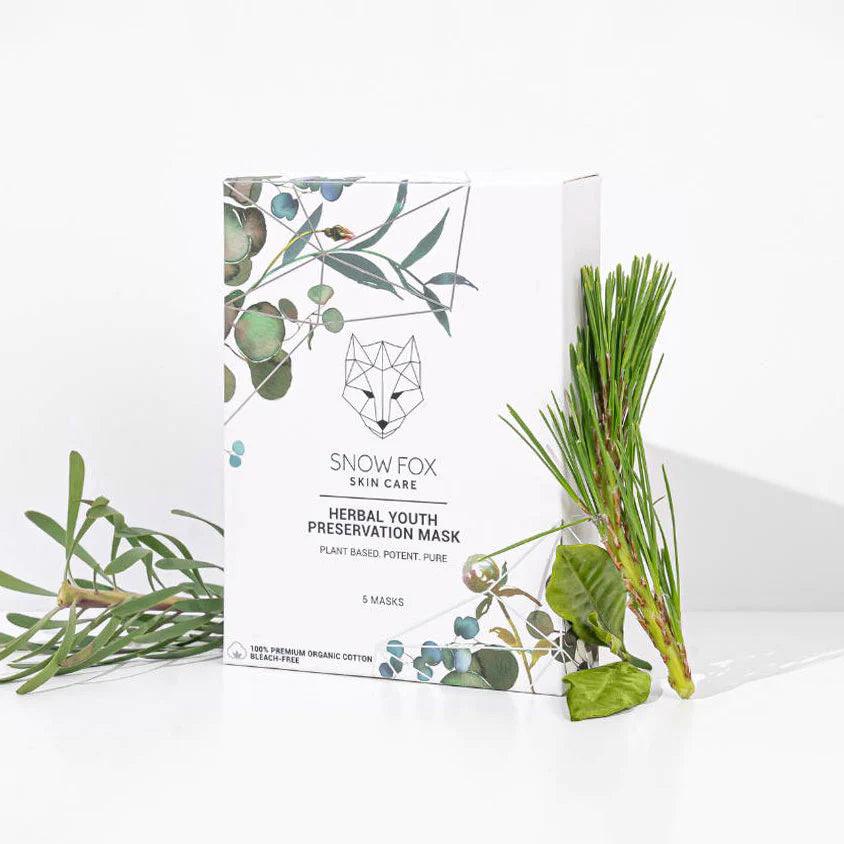 【SKINCARE SALE】ハーバル ユース マスク(1箱5枚入)