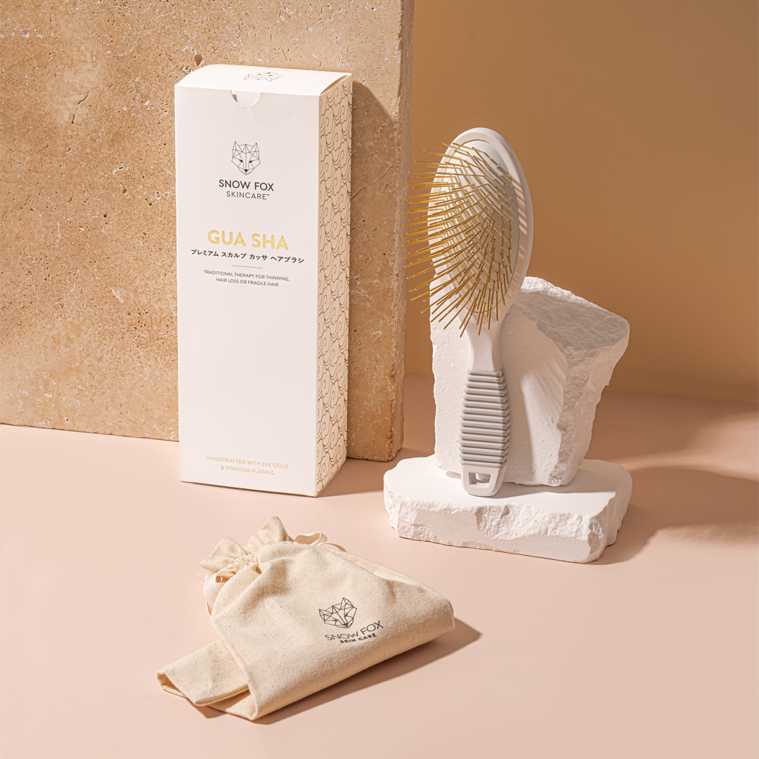 snow fox プレミアム スカルプ カッサ ヘアブラシ収納袋つき snow fox プレミアム スカルプ カッサ ヘアブラシ収納袋つき