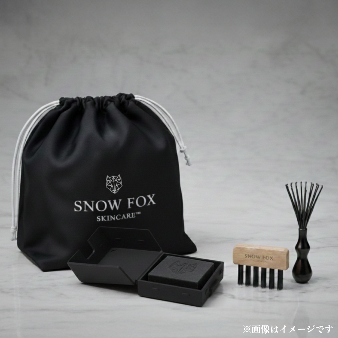 HAPPY FOX BAG Black Edition - 【公式サイト】SNOW FOX SKINCARE HAPPY FOX BAG Black Edition - 【公式サイト】SNOW FOX SKINCARE