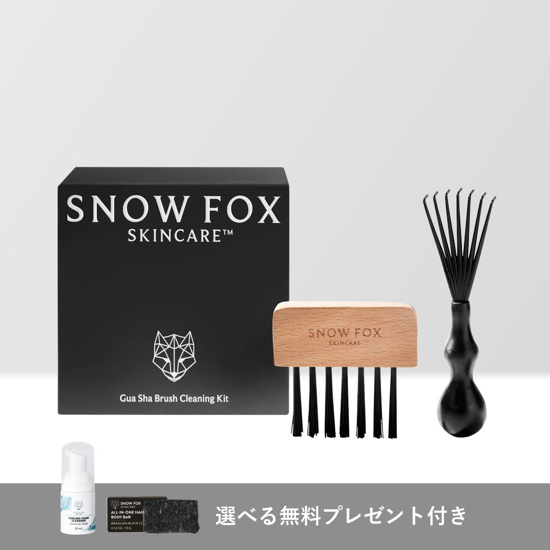 プレミアム FOXカッサ ウッド ヘアブラシ｜ SNOW FOX SKINCARE