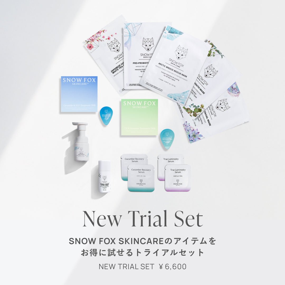 スノーフォックス スキンケア トライアルセット クーリング トライアルセット SNOW FOX SKINCARE スノー