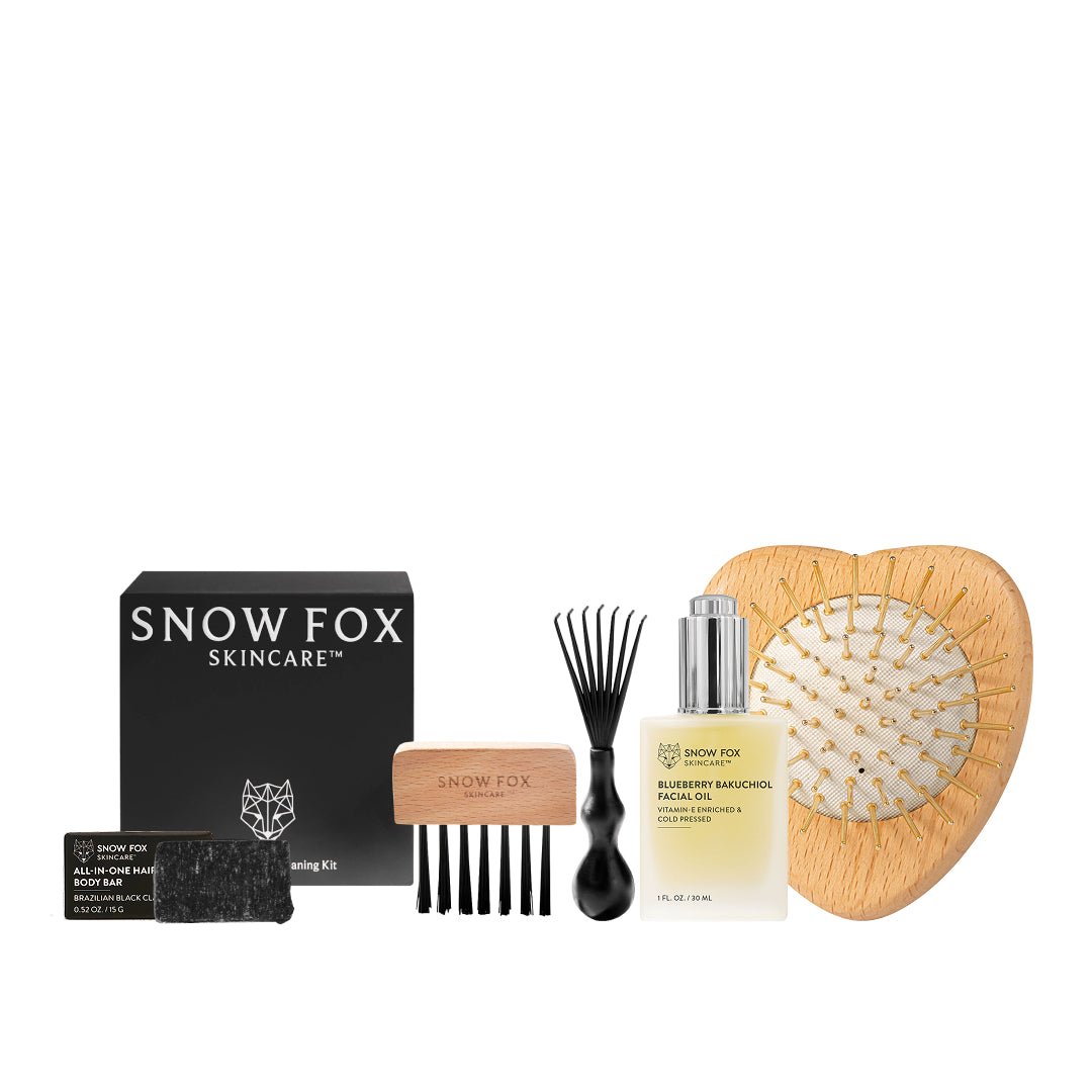 プレミアム FOXカッサ ウッド ヘアブラシ｜ SNOW FOX SKINCARE