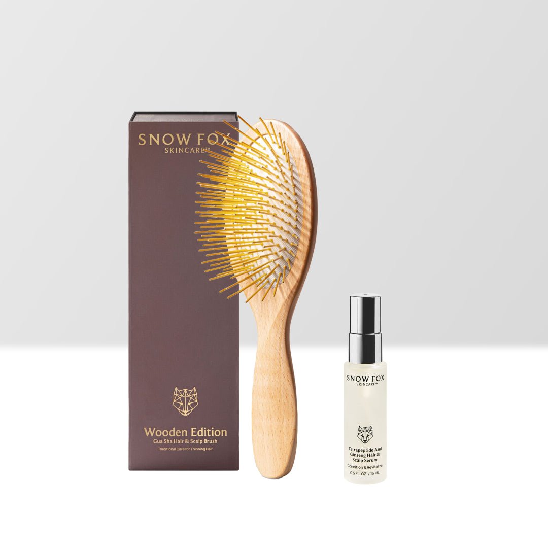 ウッドブラシ & ヘアセラム_SFWGSHRBHS15SET