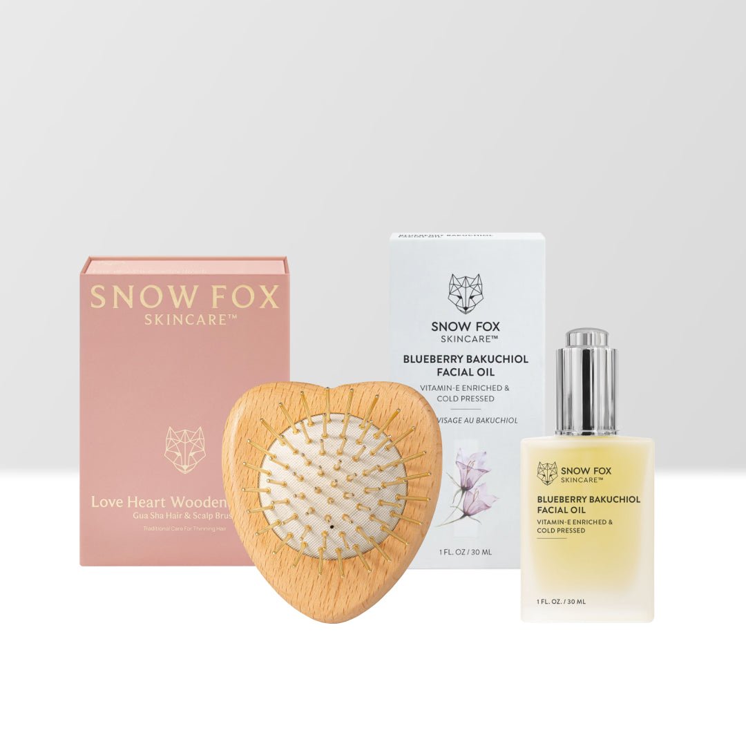Snow fox カッサブラシ プレミアム FOXカッサ ウッド ヘアブラシ｜ SNOW FOX SKINCARE