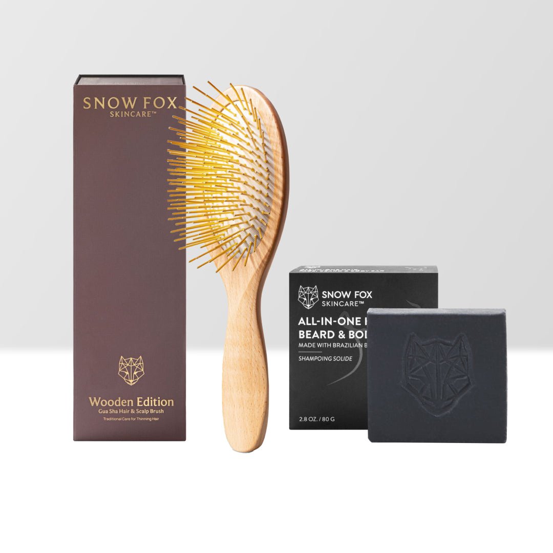 SNOW FOX プレミアムFOX カッサウッドヘアブラシ SNOW FOX SKINCARE｜プレミアム FOX カッサ ウッド ヘアブラシ