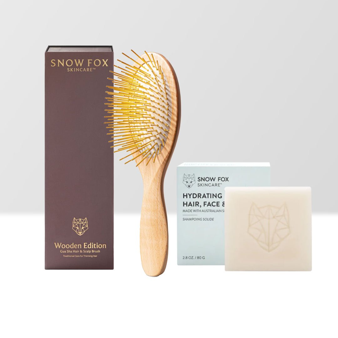  FOX プレミアム FOX カッサ ウッド ヘアブラシ プレミアム FOXカッサ ウッド ヘアブラシ｜ SNOW FOX SKINCARE