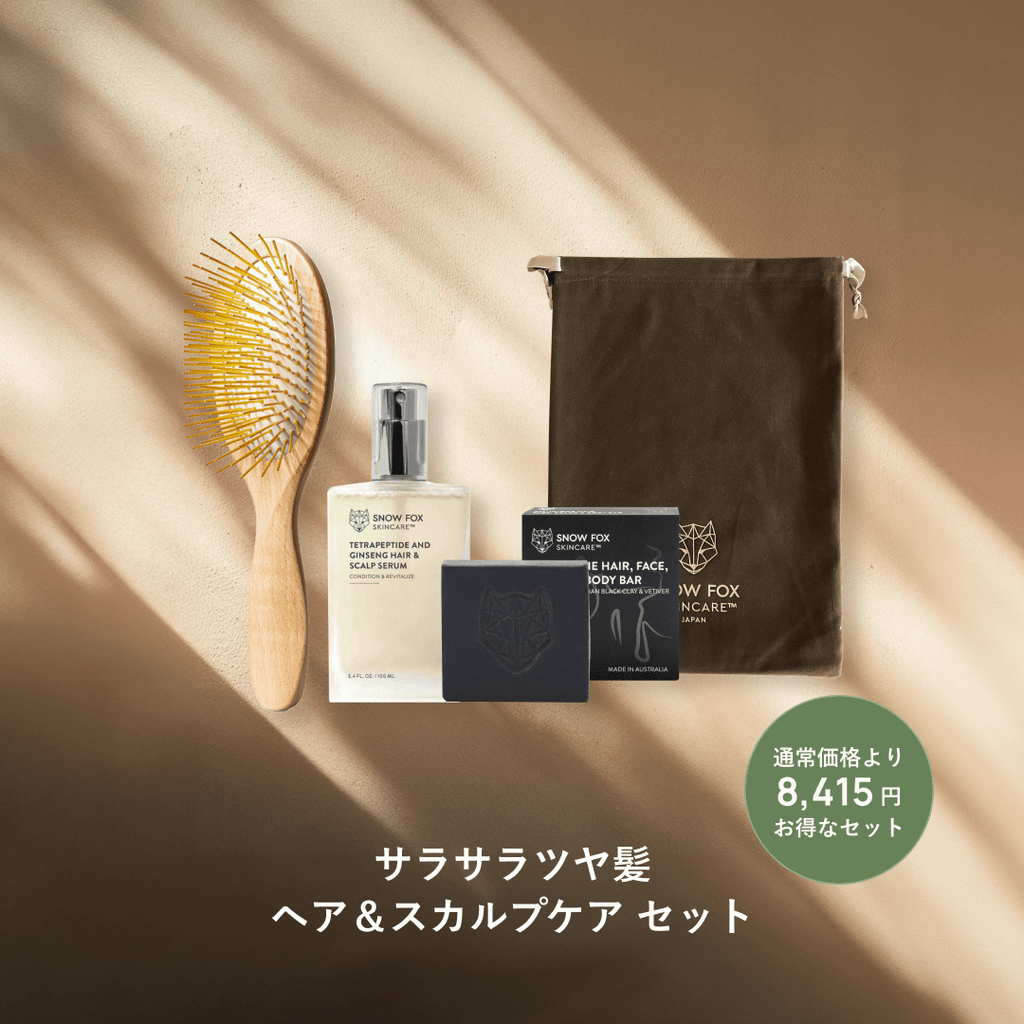 なな fox スカルプブラシ ヘア＆スカルプケアセット - 【公式サイト】SNOW FOX SKINCARE