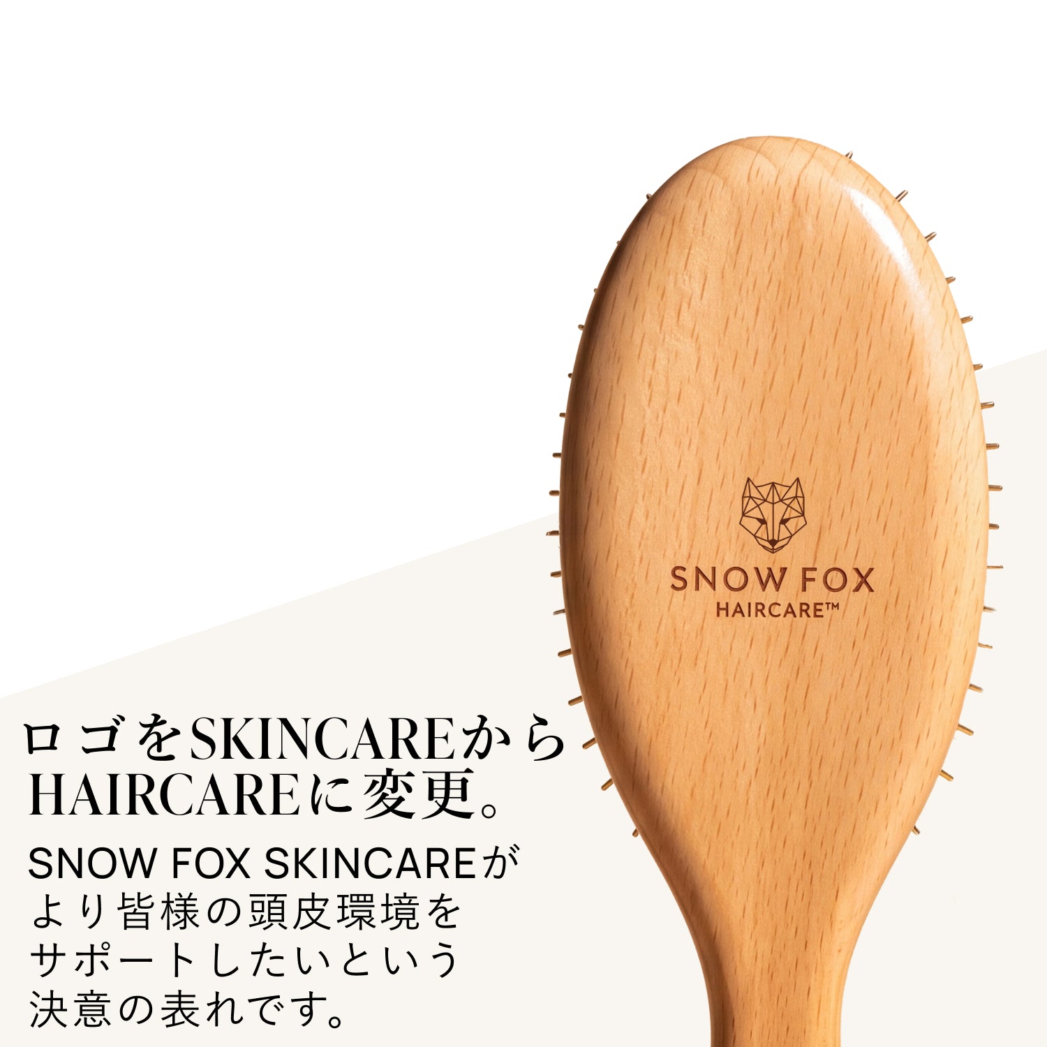 プレミアム FOX カッサ ビーチウッド ヘアブラシ
